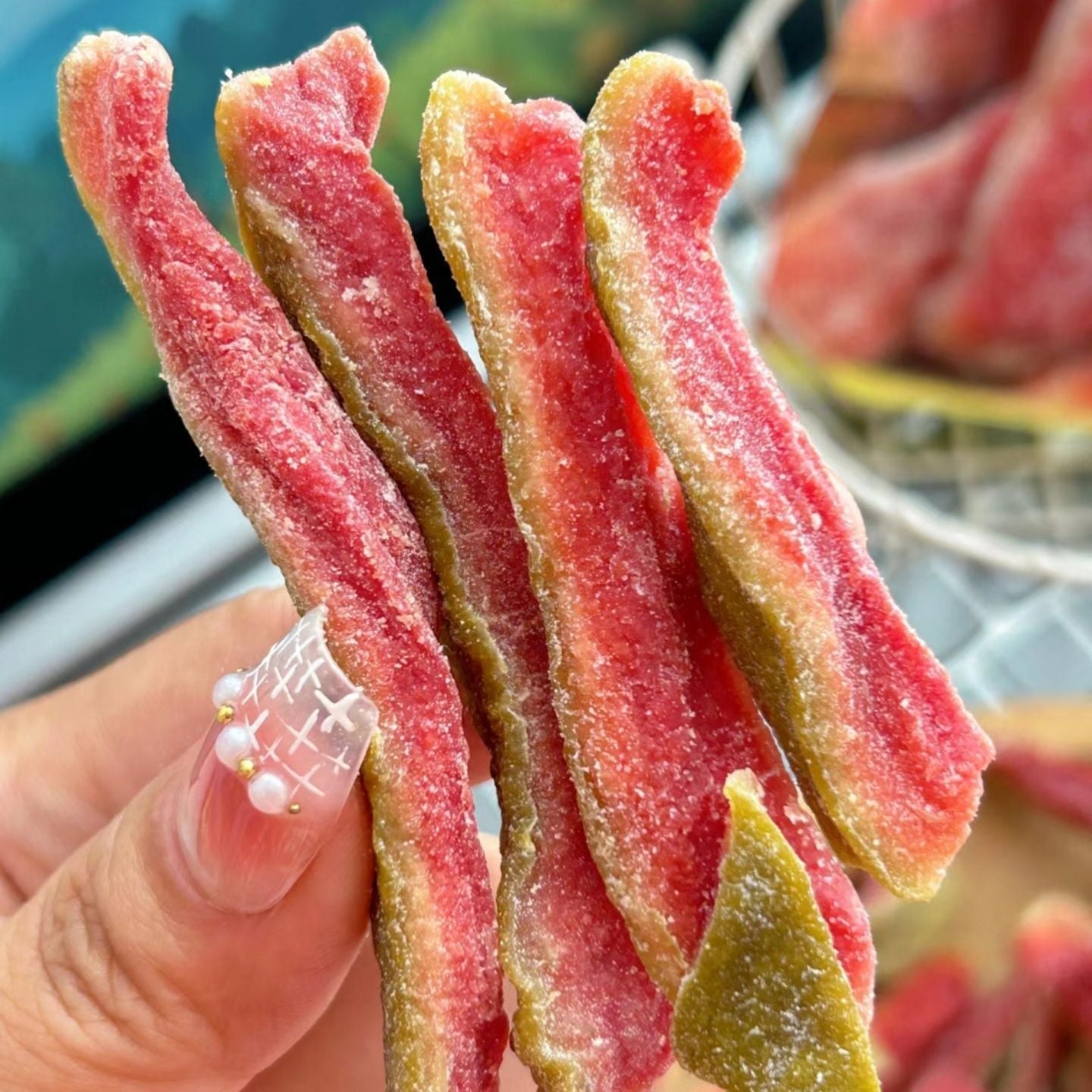 🐛Say goodbye to high-calorie guilt!🐛Satisfy your cravings with ourfiber-rich Red Guava slices-H1