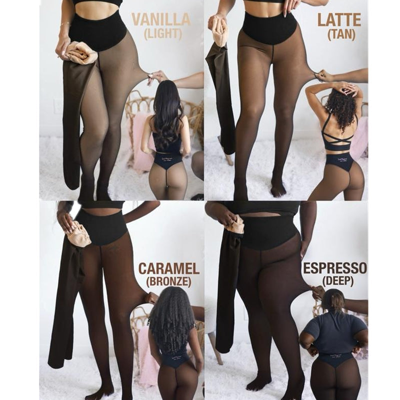 🔥The Original Magic Fleece-Lined Shaping Leggings — Waist-Defining, Warm and Sleek, Never Bulky - A926