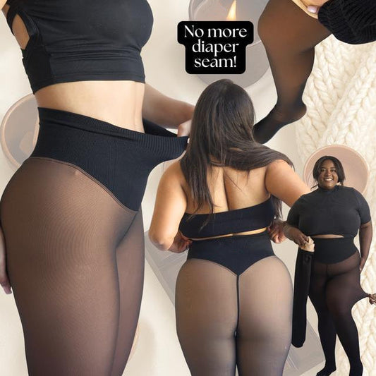 🔥The Original Magic Fleece-Lined Shaping Leggings — Waist-Defining, Warm and Sleek, Never Bulky - A926