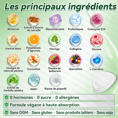 Boutique officielle 📷 Solaryra® Moringa · Berbérine + NAD+ – Patch Microneedle Nano Avancé 10-en-1 (1×/jour, résultats visibles en 7 jours) | Obésité, relâchement cutané, apnée du sommeil, articulations, etc.XA