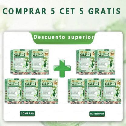 Solaryra® GLP-1 20 en 1 Suplemento Adelgazante (Resultados Visibles en 7 Días) ayuda a mejorar la obesidad, la salud cardiovascular, la diabetes, la salud intestinal, los problemas articulares, una piel más firme y un aumento de energía.-XA