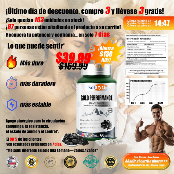 𝑺𝐨𝐥𝐚𝐫𝐲𝐫𝐚® 𝐂𝐚́𝐩𝐬𝐮𝐥𝐚𝐬 𝐝𝐞 𝐑𝐞𝐧𝐝𝐢𝐦𝐢𝐞𝐧𝐭𝐨 𝐆𝐨𝐥𝐝 — 𝐑𝐞𝐜𝐮𝐩𝐞𝐫𝐚 𝐭𝐮 𝐥𝐢𝐝𝐞𝐫𝐚𝐳𝐠𝐨: 𝐫𝐞𝐜𝐮𝐩𝐞𝐫𝐚 𝐭𝐮 𝐞𝐬𝐭𝐚𝐝𝐨 𝐲 𝐜𝐨𝐧𝐟𝐢𝐚𝐧𝐳𝐚 𝐞𝐧 𝟑𝟎 𝐝𝐢́𝐚𝐬--𝐏𝐨𝐭𝐞𝐧𝐜𝐢𝐚𝐝𝐨𝐫 𝐍𝐚𝐭𝐮𝐫𝐚𝐥 𝐝𝐞 𝐓𝐚𝐦𝐚𝐧̃𝐨 𝐲 𝐑𝐞𝐬𝐢𝐬𝐭𝐞𝐧𝐜𝐢𝐚 𝐩𝐚𝐫𝐚 𝐇𝐨𝐦𝐛𝐫𝐞𝐬-A926