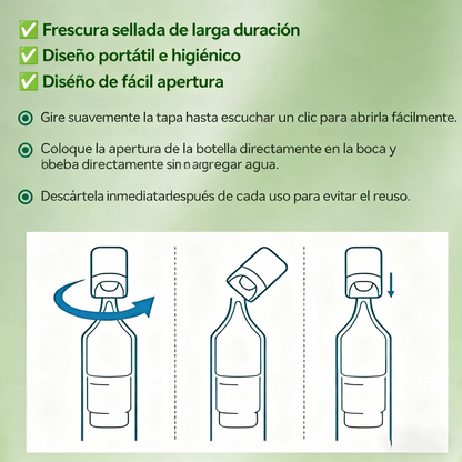 Solaryra® GLP-1 7-Day Intestinal Cleansing and Slimming Oral Liquid contiene 600 mil millones de probióticos vivos para ayudar con el control de peso, la digestión, el aumento de energía y la salud general. Resultados visibles en 7 días-ABB8