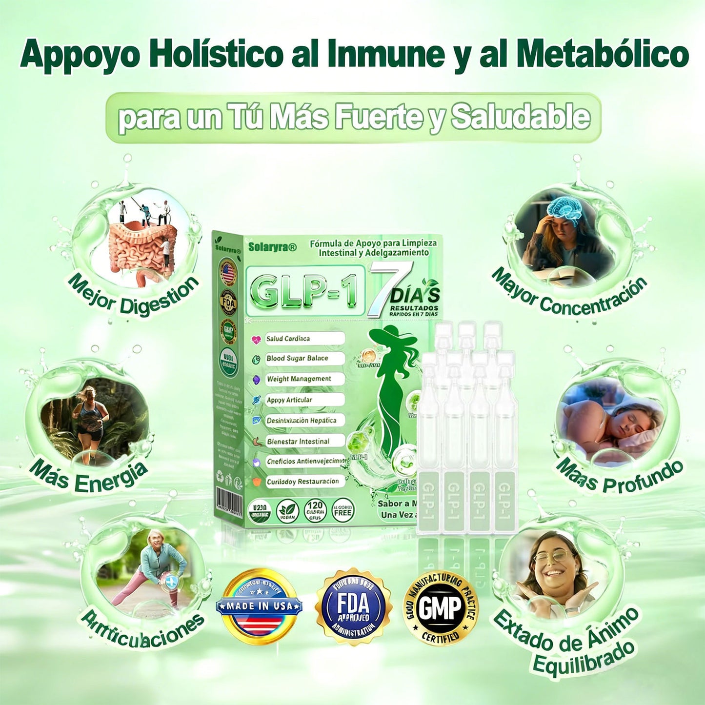 Solaryra® 𝑮𝑳𝑷-1 𝑮𝒖𝒕 𝑪𝒍𝒆𝒂𝒏𝒔𝒆 𝒂𝒏𝒅 𝑺𝒍𝒊𝒎 𝑺𝒖𝒑𝒑𝒐𝒓𝒕 𝑭𝒐𝒓𝒎𝒖𝒍𝒂 (𝐎𝐧𝐜𝐞 𝐚 𝐝𝐚𝐲, 𝐫𝐞𝐬𝐮𝐥𝐭𝐬 𝐢𝐧 𝟕 𝐝𝐚𝐲𝐬) 𝑾𝒊𝒕𝒉 10 𝑩𝒊𝒍𝒍𝒊𝒐𝒏 𝑪𝑭𝑼 𝑨𝒄𝒕𝒊𝒗𝒆 𝑷𝒓𝒐𝒃𝒊𝒐𝒕𝒊𝒄𝒔, 𝑺𝒖𝒑𝒑𝒐𝒓𝒕𝒔 𝒘𝒆𝒊𝒈𝒉𝒕 𝒎𝒂𝒏𝒂𝒈𝒆𝒎𝒆𝒏𝒕, 𝒉𝒆𝒂𝒓𝒕 𝒉𝒆𝒂𝒍𝒕𝒉, 𝒅𝒊𝒂𝒃𝒆𝒕𝒆𝒔, 𝒈𝒖𝒕 & 𝒘𝒐𝒎𝒆𝒏'𝒔 𝒉𝒆𝒂𝒍𝒕𝒉, 𝒇𝒊𝒓𝒎𝒊𝒏𝒈 𝒔𝒌𝒊𝒏,𝒘𝒉𝒊𝒍𝒆 𝒔𝒆𝒂𝒔𝒐𝒏𝒂𝒍 𝒊𝒎𝒎𝒖𝒏𝒆 𝒔𝒖𝒑𝒑𝒐𝒓𝒕-XA