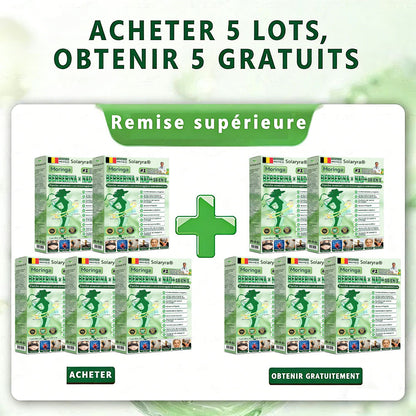 Boutique officielle 📷 Solaryra® Moringa · Berbérine + NAD+ – Patch Microneedle Nano Avancé 10-en-1 (1×/jour, résultats visibles en 7 jours) | Obésité, relâchement cutané, apnée du sommeil, articulations, etc.XA