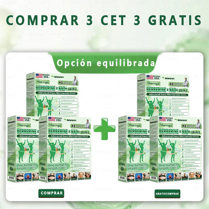 🇺🇸 𝐎𝐟𝐟𝐢𝐜𝐢𝐚𝐥 𝐔𝐒 𝐒𝐭𝐨𝐫𝐞 | 🧑‍⚕️ 🩺 𝑺𝐨𝐥𝐚𝐫𝐲𝐫𝐚® Moringa · Berberina × NAD+ 𝟏0 en 1 Advancedcd Nano Micron Patch - Todos los días, resultados visibles en 2 días-XA