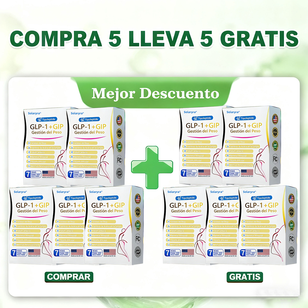FDA | Tienda oficial de EE. UU. — Solución oral Solaryra® Telportide, solución de doble acción para bajar de peso con GIP y GLP-1, un frasco al día, resultados en 7 días🛍️，Se envían aleatoriamente empaques nuevos y antiguos-ABB8