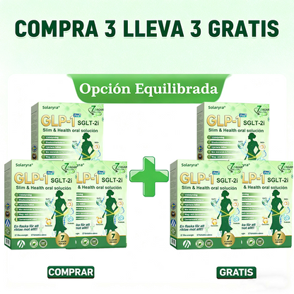 La solución oral para el peso y la salud Solaryra® GLP-1 + SGLT-2i favorece la pérdida de peso, mantiene la salud cardiovascular, mejora la diabetes, aborda la apnea del sueño, promueve la salud intestinal, reafirma la piel y proporciona energía.-XA