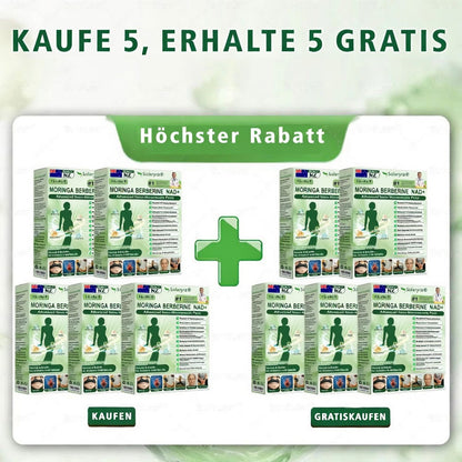 Offizieller Shop | Solaryra 12-IN-1 Moringa * Berberin * NAD+ Fortschrittliches Nano-Mikronadelpflaster (Palmenöl, 7-Tage-Palmenöl) Gegen Übergewicht, schlaffe Haut, Diabetes, Schlafapnoe und Gelen975854551454731kprobleme🎃-XA