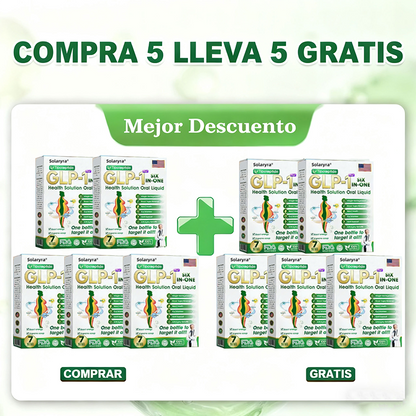 | 🎄Último día – 80% de descuento | 🇺🇲🏥 Solaryra® Líquido de salud seis en uno 💧 Diario ✅ Peso ⚖️, Corazón ❤️, Metabolismo 🔄, Sueño 💤, Digestión 🌿, Articulaciones 🤸 y Vitalidad 🌟 – ¡Resultados notables en 7 días! ✅-XA