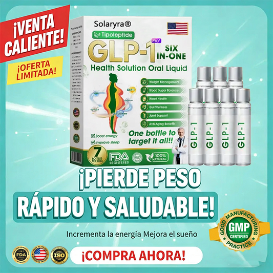 | 🎄Último día – 80% de descuento | 🇺🇲🏥 Solaryra® Líquido de salud seis en uno 💧 Diario ✅ Peso ⚖️, Corazón ❤️, Metabolismo 🔄, Sueño 💤, Digestión 🌿, Articulaciones 🤸 y Vitalidad 🌟 – ¡Resultados notables en 7 días! ✅-XA