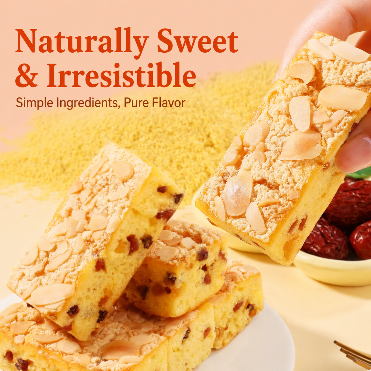 🍎Naturally Sweet. Soft & Wholesome. Irresistible! 🍎 Real Apples, Millet & Yam. Baked to Preserve Flavor & Nutrition