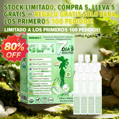 Solaryra® 𝑮𝑳𝑷-1 𝑮𝒖𝒕 𝑪𝒍𝒆𝒂𝒏𝒔𝒆 𝒂𝒏𝒅 𝑺𝒍𝒊𝒎 𝑺𝒖𝒑𝒑𝒐𝒓𝒕 𝑭𝒐𝒓𝒎𝒖𝒍𝒂 (𝐎𝐧𝐜𝐞 𝐚 𝐝𝐚𝐲, 𝐫𝐞𝐬𝐮𝐥𝐭𝐬 𝐢𝐧 𝟕 𝐝𝐚𝐲𝐬) 𝑾𝒊𝒕𝒉 10 𝑩𝒊𝒍𝒍𝒊𝒐𝒏 𝑪𝑭𝑼 𝑨𝒄𝒕𝒊𝒗𝒆 𝑷𝒓𝒐𝒃𝒊𝒐𝒕𝒊𝒄𝒔, 𝑺𝒖𝒑𝒑𝒐𝒓𝒕𝒔 𝒘𝒆𝒊𝒈𝒉𝒕 𝒎𝒂𝒏𝒂𝒈𝒆𝒎𝒆𝒏𝒕, 𝒉𝒆𝒂𝒓𝒕 𝒉𝒆𝒂𝒍𝒕𝒉, 𝒅𝒊𝒂𝒃𝒆𝒕𝒆𝒔, 𝒈𝒖𝒕 & 𝒘𝒐𝒎𝒆𝒏'𝒔 𝒉𝒆𝒂𝒍𝒕𝒉, 𝒇𝒊𝒓𝒎𝒊𝒏𝒈 𝒔𝒌𝒊𝒏,𝒘𝒉𝒊𝒍𝒆 𝒔𝒆𝒂𝒔𝒐𝒏𝒂𝒍 𝒊𝒎𝒎𝒖𝒏𝒆 𝒔𝒖𝒑𝒑𝒐𝒓𝒕-XA