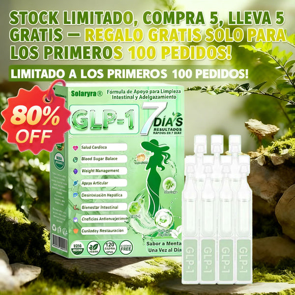 Solaryra® 𝑮𝑳𝑷-1 𝑮𝒖𝒕 𝑪𝒍𝒆𝒂𝒏𝒔𝒆 𝒂𝒏𝒅 𝑺𝒍𝒊𝒎 𝑺𝒖𝒑𝒑𝒐𝒓𝒕 𝑭𝒐𝒓𝒎𝒖𝒍𝒂 (𝐎𝐧𝐜𝐞 𝐚 𝐝𝐚𝐲, 𝐫𝐞𝐬𝐮𝐥𝐭𝐬 𝐢𝐧 𝟕 𝐝𝐚𝐲𝐬) 𝑾𝒊𝒕𝒉 10 𝑩𝒊𝒍𝒍𝒊𝒐𝒏 𝑪𝑭𝑼 𝑨𝒄𝒕𝒊𝒗𝒆 𝑷𝒓𝒐𝒃𝒊𝒐𝒕𝒊𝒄𝒔, 𝑺𝒖𝒑𝒑𝒐𝒓𝒕𝒔 𝒘𝒆𝒊𝒈𝒉𝒕 𝒎𝒂𝒏𝒂𝒈𝒆𝒎𝒆𝒏𝒕, 𝒉𝒆𝒂𝒓𝒕 𝒉𝒆𝒂𝒍𝒕𝒉, 𝒅𝒊𝒂𝒃𝒆𝒕𝒆𝒔, 𝒈𝒖𝒕 & 𝒘𝒐𝒎𝒆𝒏'𝒔 𝒉𝒆𝒂𝒍𝒕𝒉, 𝒇𝒊𝒓𝒎𝒊𝒏𝒈 𝒔𝒌𝒊𝒏,𝒘𝒉𝒊𝒍𝒆 𝒔𝒆𝒂𝒔𝒐𝒏𝒂𝒍 𝒊𝒎𝒎𝒖𝒏𝒆 𝒔𝒖𝒑𝒑𝒐𝒓𝒕-XA
