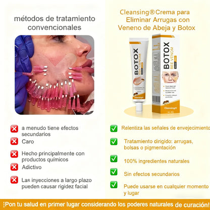 Crema Solaryra® para eliminar arrugas con veneno de abeja y botox (fabricada y enviada desde EE. UU.)