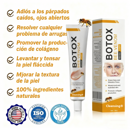 Crema Solaryra® para eliminar arrugas con veneno de abeja y botox (fabricada y enviada desde EE. UU.)