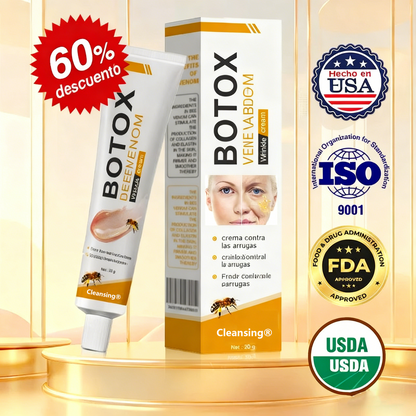 Crema Solaryra® para eliminar arrugas con veneno de abeja y botox (fabricada y enviada desde EE. UU.)