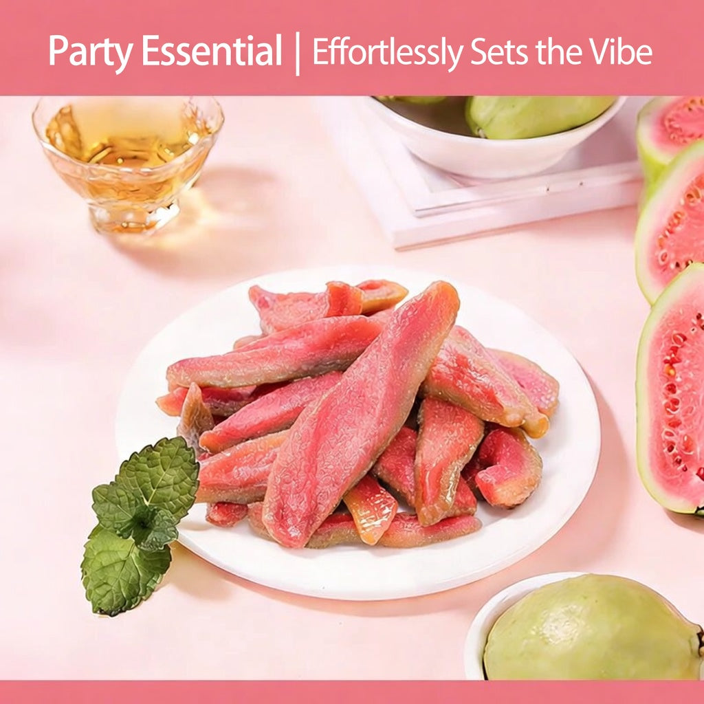 🐮Say goodbye to high-calorie guilt!🐮Satisfy your cravings with ourfiber-rich Red Guava slices-H1