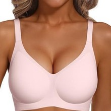 🎄 Christmas Special Offer- 50%OFF🎁Seamless Deep V Push-Up Wireless Bra❤️-ABB8