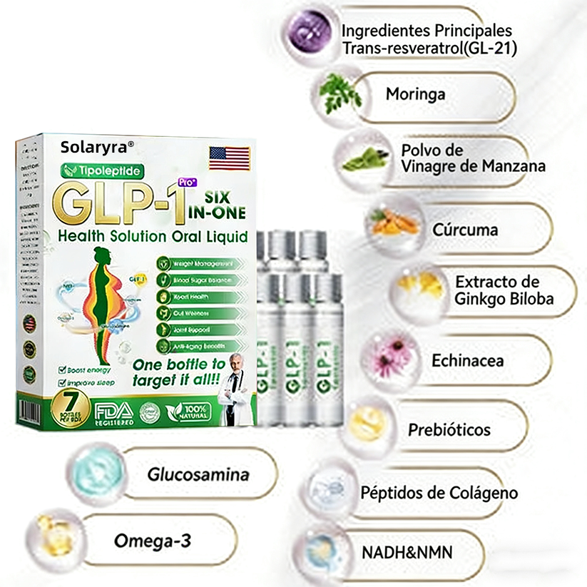 | 🎄Último día – 80% de descuento | 🇺🇲🏥 Solaryra® Líquido de salud seis en uno 💧 Diario ✅ Peso ⚖️, Corazón ❤️, Metabolismo 🔄, Sueño 💤, Digestión 🌿, Articulaciones 🤸 y Vitalidad 🌟 – ¡Resultados notables en 7 días! ✅-XA