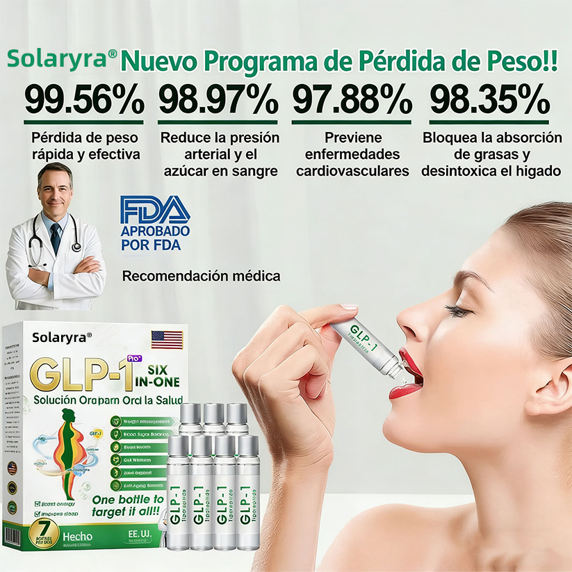 | 🎄Último día – 80% de descuento | 🇺🇲🏥 Solaryra® Líquido de salud seis en uno 💧 Diario ✅ Peso ⚖️, Corazón ❤️, Metabolismo 🔄, Sueño 💤, Digestión 🌿, Articulaciones 🤸 y Vitalidad 🌟 – ¡Resultados notables en 7 días! ✅-XA