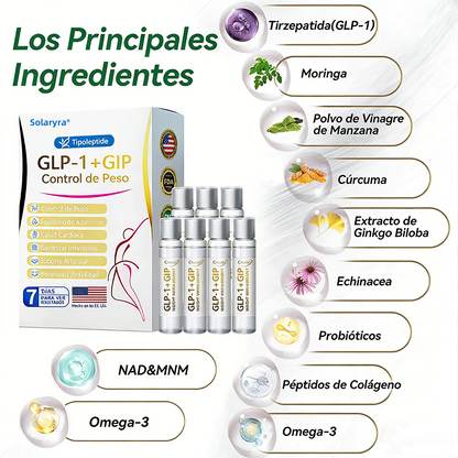 FDA | Tienda oficial de EE. UU. — Solución oral Solaryra® Telportide, solución de doble acción para bajar de peso con GIP y GLP-1, un frasco al día, resultados en 7 días🛍️，Se envían aleatoriamente empaques nuevos y antiguos-ABB8
