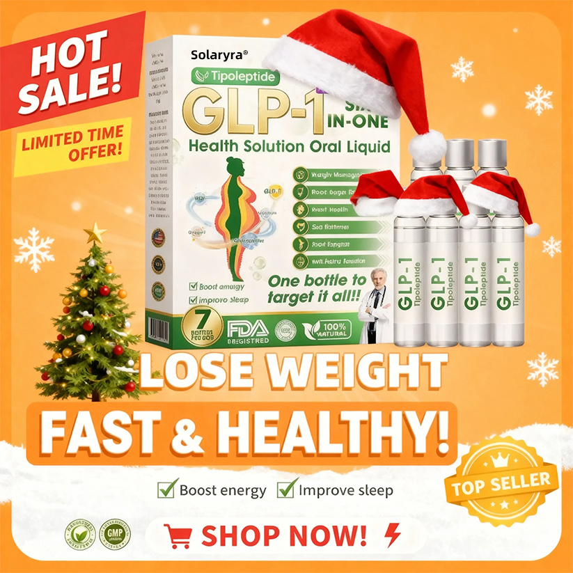 | 🎄Último día – 80% de descuento | 🇺🇲🏥 Solaryra® Líquido de salud seis en uno 💧 Diario ✅ Peso ⚖️, Corazón ❤️, Metabolismo 🔄, Sueño 💤, Digestión 🌿, Articulaciones 🤸 y Vitalidad 🌟 – ¡Resultados notables en 7 días! ✅-XA