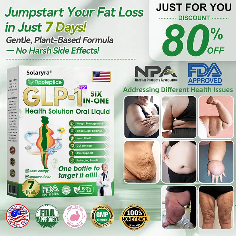 | 🎄Último día – 80% de descuento | 🇺🇲🏥 Solaryra® Líquido de salud seis en uno 💧 Diario ✅ Peso ⚖️, Corazón ❤️, Metabolismo 🔄, Sueño 💤, Digestión 🌿, Articulaciones 🤸 y Vitalidad 🌟 – ¡Resultados notables en 7 días! ✅-XA
