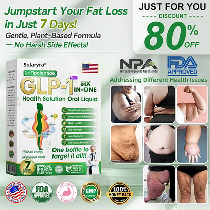 | 🎄Último día – 80% de descuento | 🇺🇲🏥 Solaryra® Líquido de salud seis en uno 💧 Diario ✅ Peso ⚖️, Corazón ❤️, Metabolismo 🔄, Sueño 💤, Digestión 🌿, Articulaciones 🤸 y Vitalidad 🌟 – ¡Resultados notables en 7 días! ✅-XA