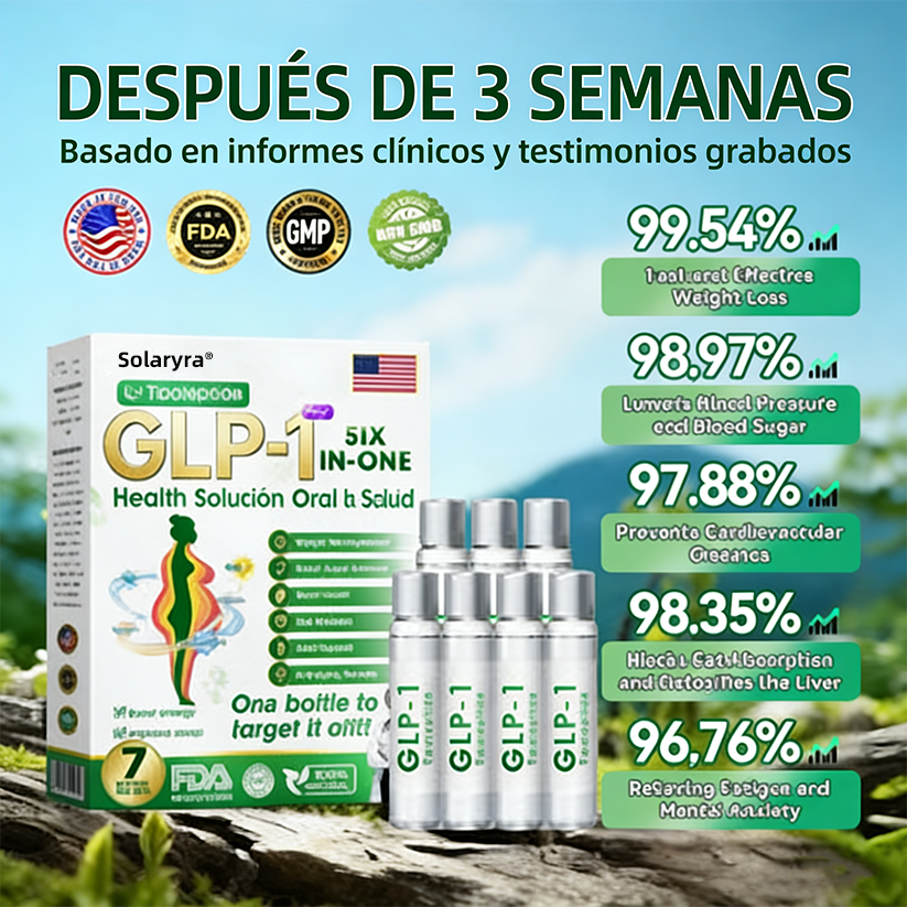 | 🎄Último día – 80% de descuento | 🇺🇲🏥 Solaryra® Líquido de salud seis en uno 💧 Diario ✅ Peso ⚖️, Corazón ❤️, Metabolismo 🔄, Sueño 💤, Digestión 🌿, Articulaciones 🤸 y Vitalidad 🌟 – ¡Resultados notables en 7 días! ✅-XA