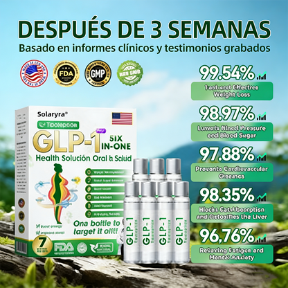 | 🎄Último día – 80% de descuento | 🇺🇲🏥 Solaryra® Líquido de salud seis en uno 💧 Diario ✅ Peso ⚖️, Corazón ❤️, Metabolismo 🔄, Sueño 💤, Digestión 🌿, Articulaciones 🤸 y Vitalidad 🌟 – ¡Resultados notables en 7 días! ✅-XA