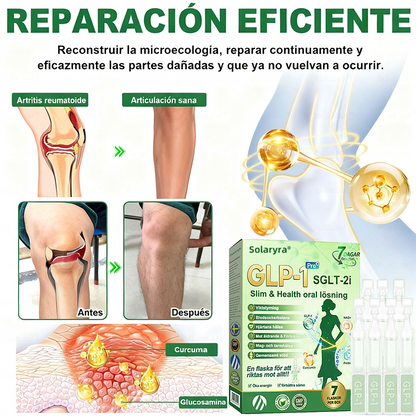La solución oral para el peso y la salud Solaryra® GLP-1 + SGLT-2i favorece la pérdida de peso, mantiene la salud cardiovascular, mejora la diabetes, aborda la apnea del sueño, promueve la salud intestinal, reafirma la piel y proporciona energía.-XA