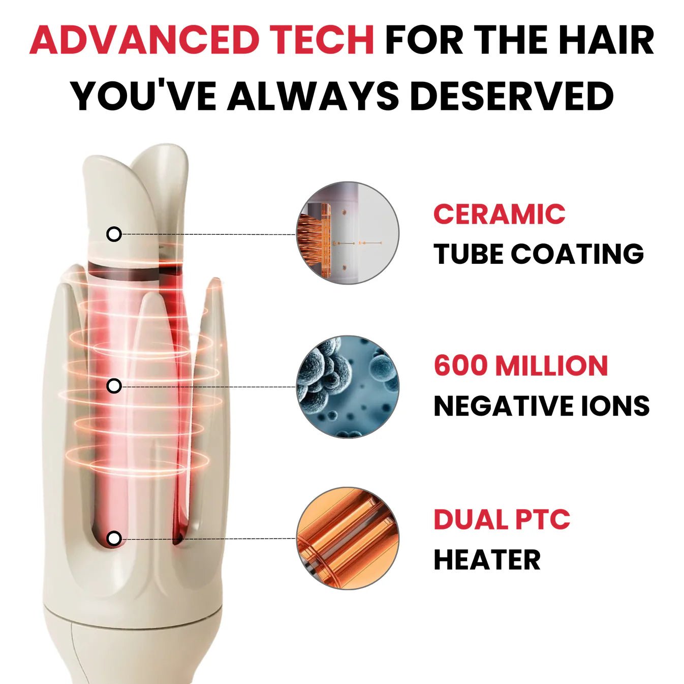 🎁50% DISCOUNT💖Automatic Hair Curler - Fast Styling & All-Day Hold-ABB8