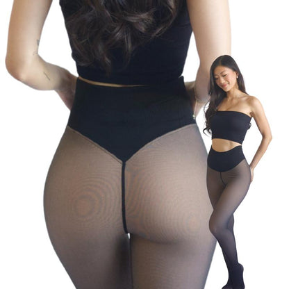 🔥The Original Magic Fleece-Lined Shaping Leggings — Waist-Defining, Warm and Sleek, Never Bulky - A926