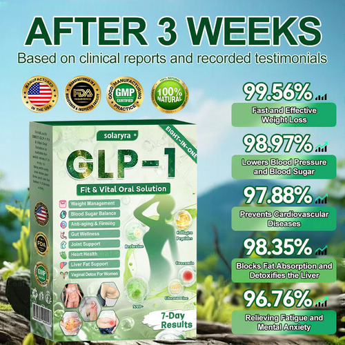 𝑺𝐨𝐥𝐚𝐫𝐲𝐫𝐚®  𝑮𝑳𝑷-𝟏 𝟖 𝒆𝒏 𝟏 𝑭𝒊𝒕 & 𝑽𝒊𝒕𝒂𝒍 (𝒔𝒐𝒍𝒐 𝒖𝒏𝒂 𝒗𝒆𝒛 𝒂𝒍 𝒅𝒊́𝒂, 𝒄𝒂𝒎𝒃𝒊𝒐𝒔 𝒗𝒊𝒔𝒊𝒃𝒍𝒆𝒔 𝒆𝒏 𝟕 𝒅𝒊́𝒂𝒔) √ 𝑷𝒂𝒓𝒂 𝒐𝒃𝒆𝒔𝒊𝒅𝒂𝒅, 𝒔𝒂𝒍𝒖𝒅 𝒄𝒂𝒓𝒅𝒊𝒐𝒗𝒂𝒔𝒄𝒖𝒍𝒂𝒓, 𝒅𝒊𝒂𝒃𝒆𝒕𝒆𝒔, 𝒂𝒑𝒏𝒆𝒂 𝒅𝒆𝒍 𝒔𝒖𝒆𝒏̃𝒐, 𝒔𝒂𝒍𝒖𝒅 𝒊𝒏𝒕𝒆𝒔𝒕𝒊𝒏𝒂𝒍, 𝒑𝒓𝒐𝒃𝒍𝒆𝒎𝒂𝒔 𝒂𝒓𝒕𝒊𝒄𝒖𝒍𝒂𝒓𝒆𝒔 𝒚 𝒎𝒂́𝒔-ZZQ xy
