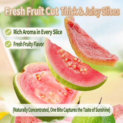 🐮Say goodbye to high-calorie guilt!🐮Satisfy your cravings with ourfiber-rich Red Guava slices-H1